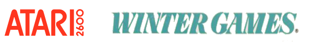 Winter Games logo for Atari 2600